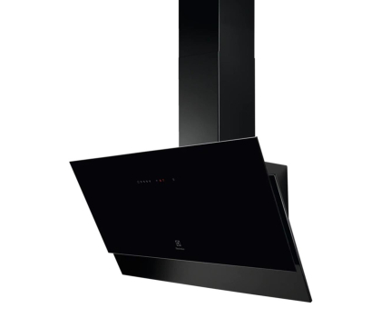 Okap kuchenny ELECTROLUX LFV419K Hob2Hood Breeze 800 Czarny 460m3/h 58dB Klasa C 60cm Sterowanie Dotykowe Na Szkle LED